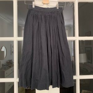 Linen skirt